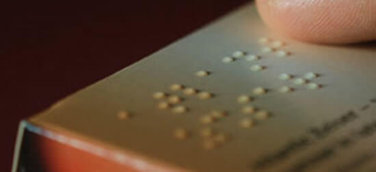 Digitally Printed UV Braille