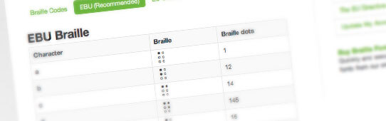 EBU Braille